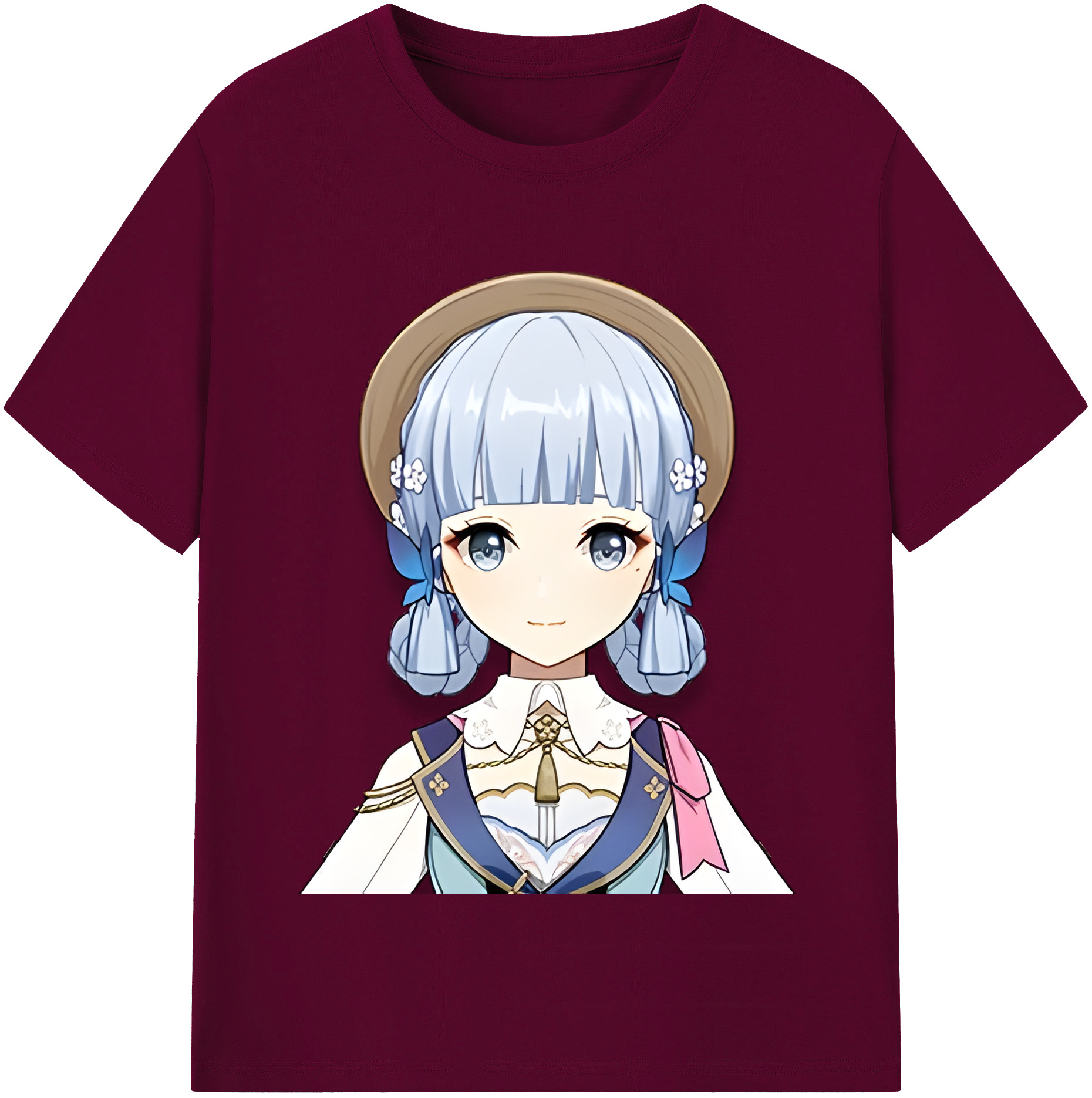 げんし神 神里綾華 神宮寺レン genshin Kamimiya Ren レディースカジュアルプリントTシャツ（綿100％）